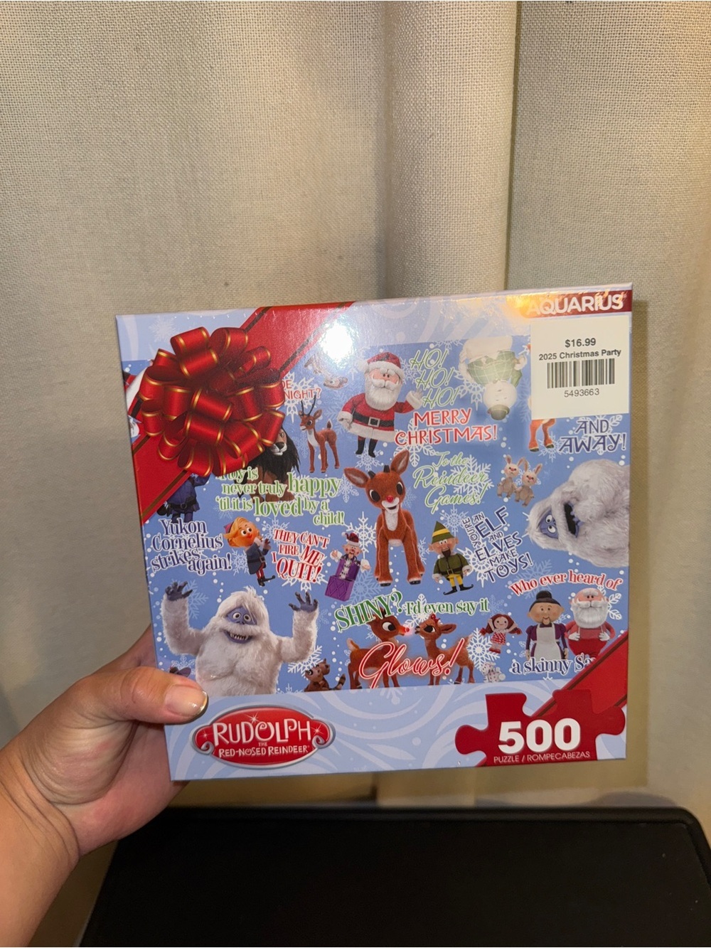 Christmas Rudolph puzzle